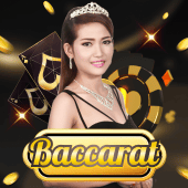 Baccarat A live dealer table on em7